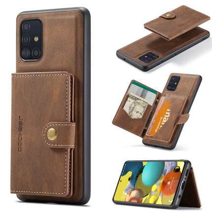 JEEHOOD Retro Magnetic Detachable Protective Case with Wallet & Card Slot & Holder, For Samsung Galaxy A52 5G, For Samsung Galaxy A72 5G, For Samsung Galaxy A42 5G, For Samsung Galaxy A51 5G
