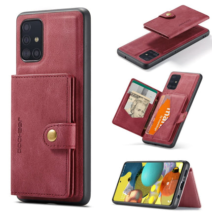 JEEHOOD Retro Magnetic Detachable Protective Case with Wallet & Card Slot & Holder, For Samsung Galaxy A52 5G, For Samsung Galaxy A72 5G, For Samsung Galaxy A42 5G, For Samsung Galaxy A51 5G