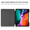 Colored Drawing Horizontal Flip TPU + PU Leather Case with Three-folding Holder & Sleep / Wake-up Function & Pen Slot, For iPad Pro 12.9 2022 / 2021