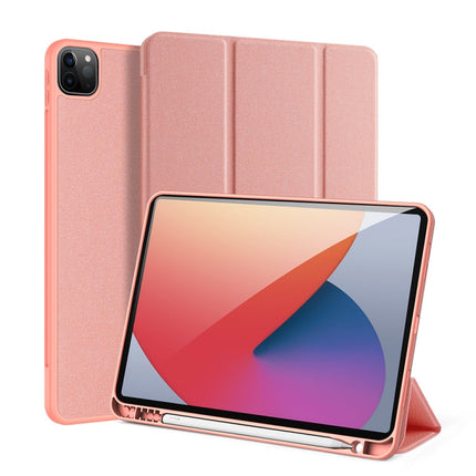DUX DUCIS Domo Series Horizontal Flip Magnetic TPU + PU Leather Case with Three-folding Holder & Pen Slot & Sleep / Wake-up Function, iPad Pro 11 （2021）/(2020), iPad Pro 12.9  2021 / 2020