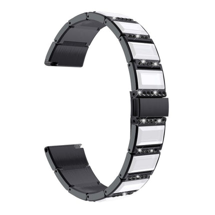 Stainless Steel Diamond Encrusted Replacement Watchbands, For Samsung Galaxy Watch 42mm, For Samsung Galaxy Watch 46mm