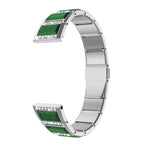 For Samsung Galaxy Watch 42mm / Silver+Green