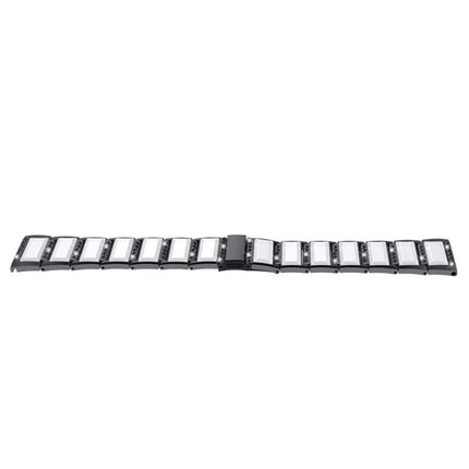 Stainless Steel Diamond Encrusted Replacement Watchbands, For Samsung Galaxy Watch 3 45mm, For Samsung Galaxy Watch Active2 44mm / Watch Active2 40mm / Watch Active, For Samsung Galaxy Watch 3 41mm