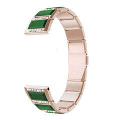 Stainless Steel Diamond Encrusted Replacement Watchbands, For Samsung Galaxy Watch 3 41mm, For Samsung Galaxy Watch 3 45mm