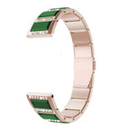 For Samsung Galaxy Watch Active2 44mm / Watch Active2 40mm / Watch Active / Gold+Green