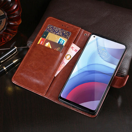 idewei Crazy Horse Texture Horizontal Flip Leather Case with Holder & Card Slots & Wallet, For Motorola Moto G Power(2021), For Motorola Moto G30, For OPPO A93 5G