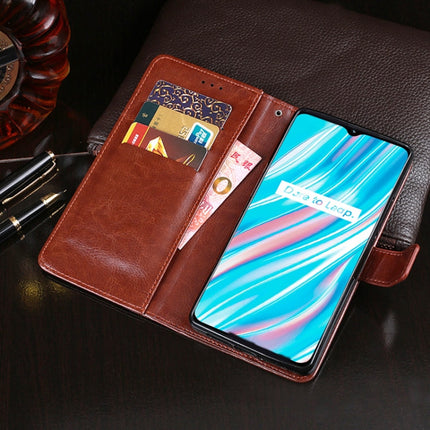 idewei Crazy Horse Texture Horizontal Flip Leather Case with Holder & Card Slots & Wallet, For OPPO Realme V11 5G, For Xiaomi Redmi K40, For Samsung Galaxy A02 (EU Version)