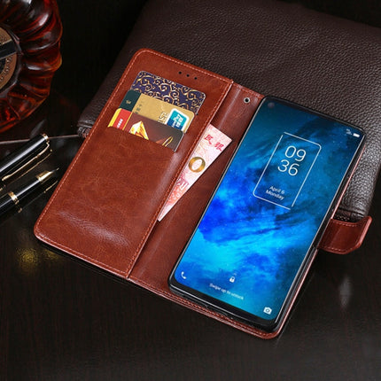 idewei Crazy Horse Texture Horizontal Flip Leather Case with Holder & Card Slots & Wallet, For TCL 10 5G, For vivo X60 Pro+ 5G