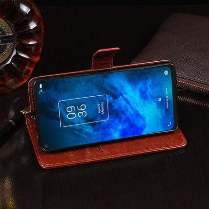 idewei Crazy Horse Texture Horizontal Flip Leather Case with Holder & Card Slots & Wallet, For TCL 10 5G, For vivo X60 Pro+ 5G