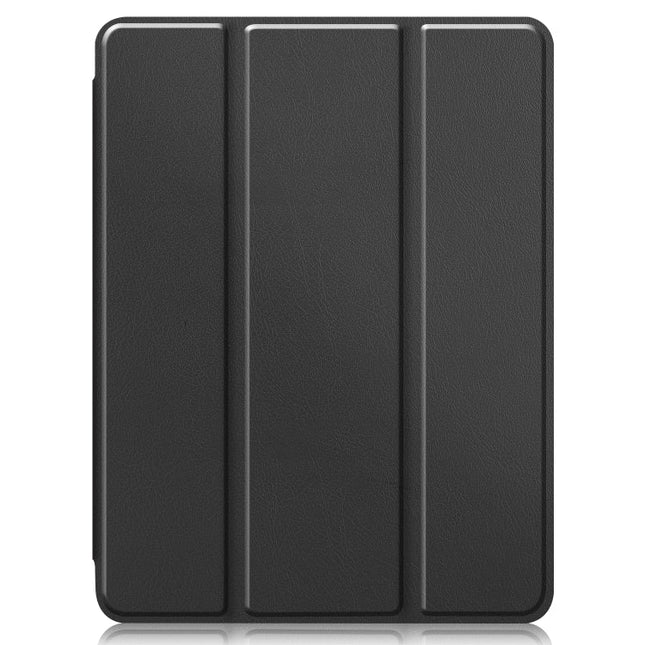 Pure Color Horizontal Flip TPU + PU Leather Case with Three-folding Holder & Sleep / Wake-up Function & Pen Slot, For iPad Pro 11 (2021)