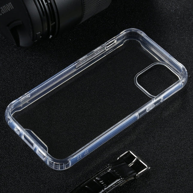 Four-corner Shockproof Transparent TPU + PC Protective Case, For iPhone 12 mini, For iPhone 12 / 12 Pro, For iPhone 12 Pro Max, For iPhone 11, For iPhone 11 Pro, For iPhone 11 Pro Max, For iPhone X / XS, For iPhone XR, For iPhone XS Max