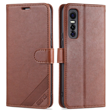 AZNS Sheepskin Texture Horizontal Flip Leather Case with Holder & Card Slots & Wallet, For vivo S9, For vivo Y73s, For vivo s7e, For Xiaomi Redmi K40, For Xiaomi Redmi K40 Pro, For Xiaomi Poco F3