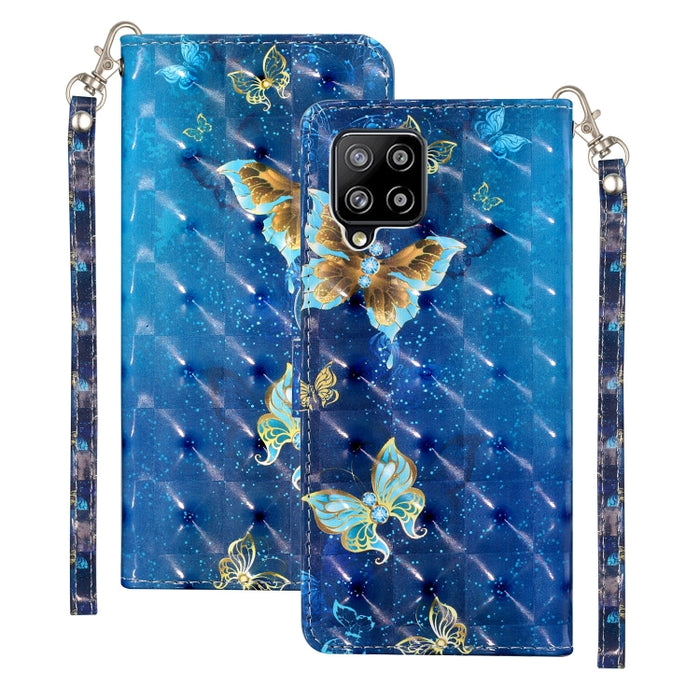 3D Pattern Horizontal Flip PU Leather Case with Holder & Card Slots & Wallet, For Samsung Galaxy A42 5G, For Samsung Galaxy A52 5G / 4G