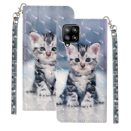 3D Pattern Horizontal Flip PU Leather Case with Holder & Card Slots & Wallet