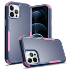 For iPhone 12 Pro Max / Royal Blue + Pink