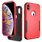 For iPhone XS Max / Red + Black