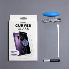 UV Liquid Curved Full Glue Tempered Glass, For OnePlus 9, For OPPO Find X3, For OPPO Find X3 Pro