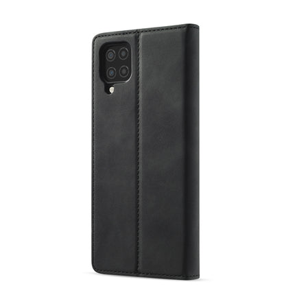 LC.IMEEKE Strong Magnetism Ultra-thin Horizontal Flip Matte TPU + PU Leather Case with Holder & Card Slots & Wallet, For Samsung Galaxy A12, For Samsung Galaxy A52 5G / 4G, For Samsung Galaxy A72 5G / 4G, For SamsungGalaxy A52 5G / 4G