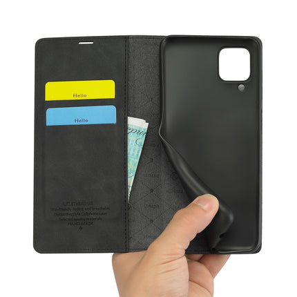 LC.IMEEKE Strong Magnetism Ultra-thin Horizontal Flip Matte TPU + PU Leather Case with Holder & Card Slots & Wallet, For Samsung Galaxy A12, For Samsung Galaxy A52 5G / 4G, For Samsung Galaxy A72 5G / 4G, For SamsungGalaxy A52 5G / 4G