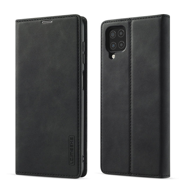 LC.IMEEKE Strong Magnetism Ultra-thin Horizontal Flip Matte TPU + PU Leather Case with Holder & Card Slots & Wallet, For Samsung Galaxy A12, For Samsung Galaxy A52 5G / 4G, For Samsung Galaxy A72 5G / 4G, For SamsungGalaxy A52 5G / 4G