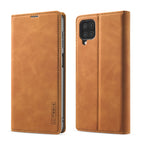 For Samsung Galaxy A12 / Brown