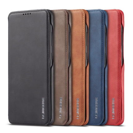 LC.IMEEKE Hon Ancient Series Horizontal Flip Leather Case with Holder & Card Slot, For Samsung Galaxy A52 5G / 4G, For Samsung Galaxy A12 5G, For Samsung Galaxy A72 5G / 4G, For Samsung Galaxy S20 FE, For Samsung Galaxy A72 5G / 4G5G                   ...