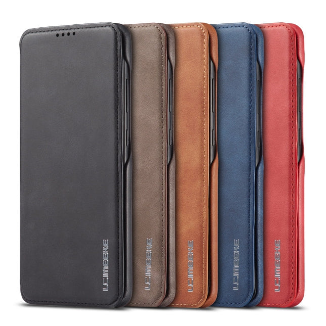 LC.IMEEKE Hon Ancient Series Horizontal Flip Leather Case with Holder & Card Slot, For Samsung Galaxy A52 5G / 4G, For Samsung Galaxy A12 5G, For Samsung Galaxy A72 5G / 4G, For Samsung Galaxy S20 FE, For Samsung Galaxy A72 5G / 4G5G�������������������...