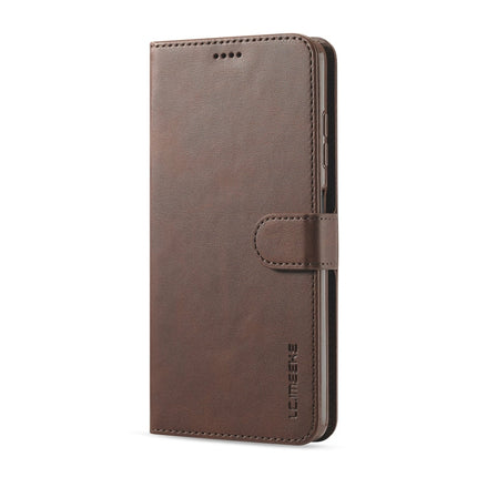 LC.IMEEKE Calf Texture Horizontal Flip Leather Case with Holder & Card Slots & Wallet, For Xiaomi Poco X3 NFC