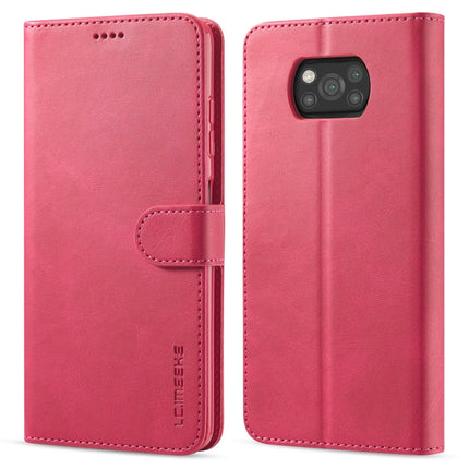 LC.IMEEKE Calf Texture Horizontal Flip Leather Case with Holder & Card Slots & Wallet, For Xiaomi Poco X3 NFC