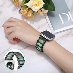 Emerald Stainless Steel Watch Strap, For Apple Watch Ultra 49mm / Series 8&7 45mm / SE 2&6&SE&5&4 44mm / 3&2&1 42mm, For Apple Watch Series 8&7 41mm / SE 2&6&SE&5&4 40mm / 3&2&1 38mm, For Apple Watch Series 7 41mm / 6 & SE & 5 & 4 40mm / 3 & 2 & 1 38mm