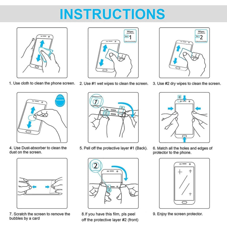 25 PCS 9H 2.5D Explosion-proof Tempered Glass Film, For iPad mini 6 (25 PCS)