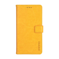 idewei Crazy Horse Texture Horizontal Flip Leather Case with Holder & Card Slots & Wallet, For OPPO A94, For OPPO F19 Pro, For OPPO Realme GT 5G