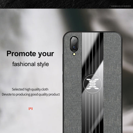 XINLI Stitching Cloth Texture Shockproof TPU Protective Case, For Vivo Y93, For Vivo Y97, For Vivo Z5X