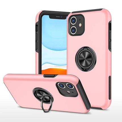 PC + TPU Shockproof Magnetic Protective Case with Invisible Ring Holder, For iPhone XS / X, For iPhone XR, For iPhone XS Max, For iPhone 11