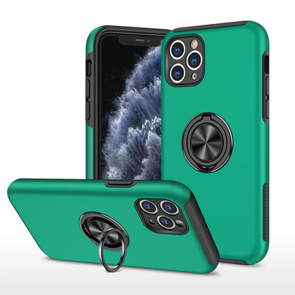 PC + TPU Shockproof Magnetic Protective Case with Invisible Ring Holder, For iPhone 11 Pro, For iPhone 11 Pro Max, For iPhone 12 mini, For iPhone 12