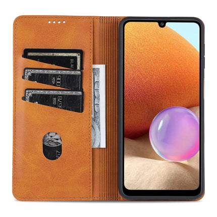 For Samsung Galaxy A32 5G AZNS Magnetic Calf Texture Horizontal Flip Leather Case with Card Slots & Holder & Wallet, For Samsung Galaxy A32 5G