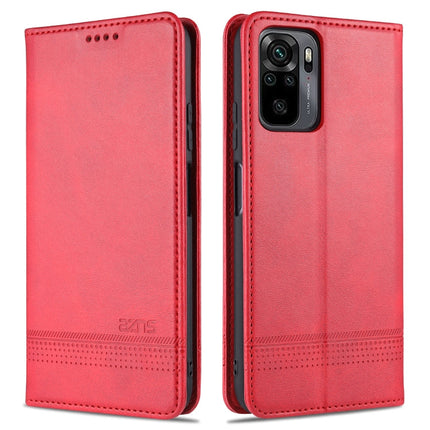 AZNS Magnetic Calf Texture Horizontal Flip Leather Case with Card Slots & Holder & Wallet, For vivo S9, For vivo S9e, For Xiaomi Redmi Note 10, For Xiaomi Redmi Note 10S