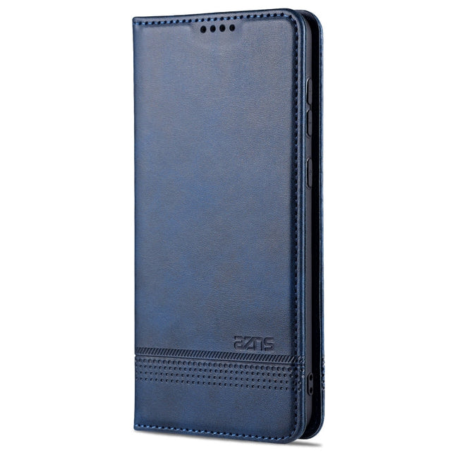 AZNS Magnetic Calf Texture Horizontal Flip Leather Case with Card Slots & Holder & Wallet, For Samsung Galaxy A02
