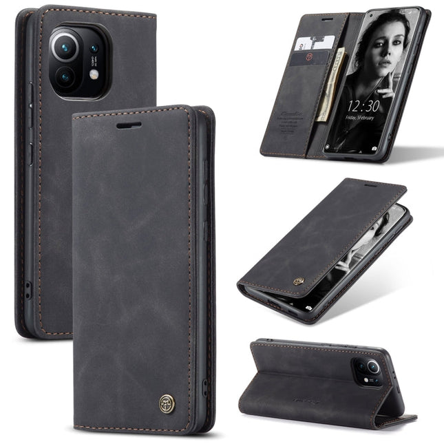 CaseMe 013 Multifunctional Horizontal Flip Leather Case with Holder & Card Slot & Wallet, For Xiaomi Mi 11