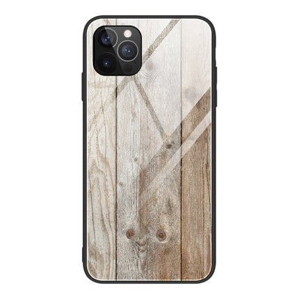 Wood Grain Tempered Glass + TPU Shockproof Case, For iPhone 12 mini, For iPhone 12 / 12 Pro, For iPhone 12 Pro Max