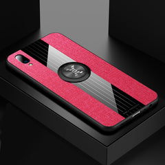 XINLI Stitching Cloth Texture Shockproof TPU Protective Case with Ring Holder, For Vivo Y97, For Vivo Z5X