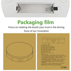 14.6cm USB Electric Rotating Turntable Display Stand Video Shooting Props Turntable for Photography, Load: 10kg