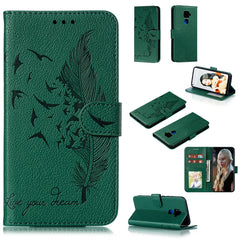 Feather Pattern Litchi Texture Horizontal Flip Leather Case with Holder & Wallet & Card Slots, For Huawei Mate 30, For Huawei Mate 30 Pro, For Huawei Mate 30 Lite / nova 5i Pro, For Xiaomi Redmi Note 8, For Xiaomi Redmi Note 8 Pro, For Galaxy A10s