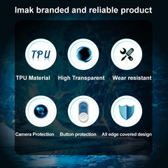 IMAK UX-5 Series Transparent Shockproof TPU Protective Case, For OnePlus 9 Pro 5G, For Xiaomi Black Shark 4 / 4 Pro, For Motorola Moto Edge S, For Xiaomi Mi 10S