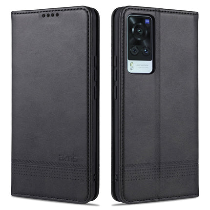 AZNS Magnetic Calf Texture Horizontal Flip Leather Case with Card Slots & Holder & Wallet, For Xiaomi Redmi Note 10 Pro, For Xiaomi Redmi Note 10 Pro Max, For Xiaomi Mi 10S, For vivo X60 Pro