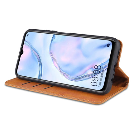 AZNS Magnetic Calf Texture Horizontal Flip Leather Case with Card Slots & Holder & Wallet, For vivo Y72 5G, For vivo iQOO Z3