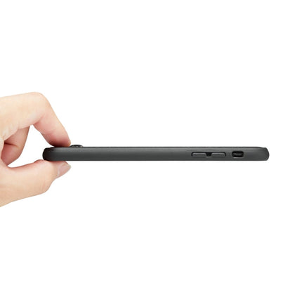 Fierre Shann Leather Texture Phone Back Cover Case, For iPhone SE 2022 / SE 2020 / 8 / 7, For iPhone 8 Plus / 7 Plus, For iPhone XS / X, For iPhone XR, For iPhone XS Max, For iPhone 11