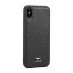 For iPhone XS Max / Cowhide Black