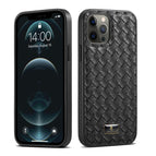 For iPhone 12 / 12 Pro / Woven Black