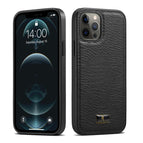 For iPhone 12 Pro Max / Cowhide Black